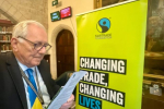 Sir Peter meeting the Fairtrade Foundation